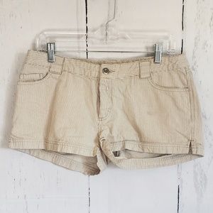 Patagonia Tan Striped Shorts Size 12